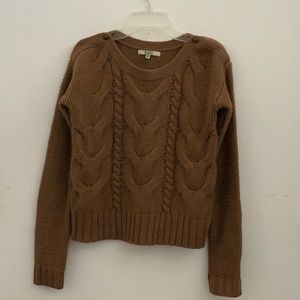 BB Dakota XS Brown Knitted Sweater
